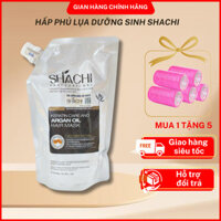 Hấp phủ lụa Dưỡng Sinh Shachi dành riêng cho tóc hư tổn nặng lưu hương 72H thể tích 500ml