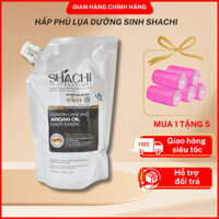 Hấp phủ lụa Dưỡng Sinh Shachi dành riêng cho tóc hư tổn nặng lưu hương 72H thể tích 500ml