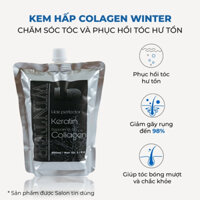 Hấp Phục Hồi Tóc Winter Collagen, Kem Ủ Tóc Winter Keratin 900ml Hàng Chính Hãng | Tổng kho Mỹ Phẩm Tóc