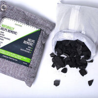 Hấp thụ mùi than hoạt tính Dễ sử dụng Túi than tre không chứa hóa chất cho khu vực hầm thú cưng