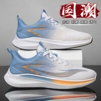 Hấp Thụ Sốc Phong Cách Mới Mùa Hè Thoáng Khí 2024 Thương Hiệu Lưới Giày Chạy Đế Mềm Thể Thao Nam Giày Thường Ngày Ngoài Trời