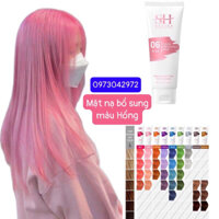HẤP Ủ MÀU THỜI TRANG CHO TÓC - HẤP Ủ MÀU HỒNG PINK SH SILVER BLUE SIZE DU LỊCH 100ml