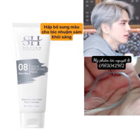 HẤP Ủ MÀU THỜI TRANG CHO TÓC - HẤP Ủ MÀU KHÓI SH SILVER BLUE SIZE DU LỊCH 100ml