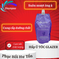 Hấp ủ tóc GLAZER keratin collagen 500ml phục hồi tóc hư tổn trẻ ngọn nát do hóa chất dưỡng sâu