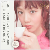 [hapa Krisitin] kristin đáng yêu - #Brown, #Gray Thẻ ảnh 1day, 10p + k-idol 1 tờ ngẫu nhiên + hộp đựng miễn phí + nhíp + mẫu 1 ngày miễn phí