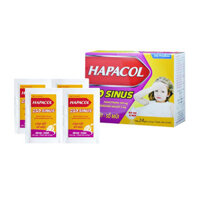 Hapacol 250 Sinus DHG 24 gói – Thuốc giảm đau – hạ sốt