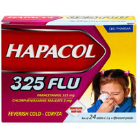 Hapacol 325 Flu trị cảm lạnh, cảm cúm, sổ mũi