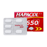 Hapacol 650 DHG 50 viên – Thuốc giảm đau – hạ sốt