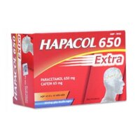Hapacol 650 Extra Dhg (H/100V) – Hộp