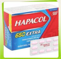 Hapacol 650 Extra giảm đau hạ sốt