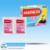 Hapacol 80 Bột sủi giảm đau, hạ sốt cho trẻ (24 gói x 1.5g)