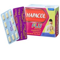 Hapacol Flu điều trị cảm lạnh, cảm cúm