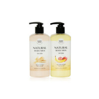 HAPPY BATH Really moist/mild body milk 400g