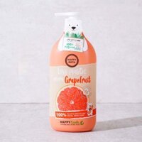 Happy Bath Sữa Tắm Hương Bưởi Thiên Nhiên Thân Thiện Với Môi Trường Grapefruit Essence Cooling Body Wash 900g