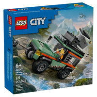[HAPPY BRICKS] LEGO CITY 60447 - XE TẢI ĐỊA HÌNH 4X4 LEO NÚI - OFF-ROAD 4X4 MOUNTAIN TRUCK