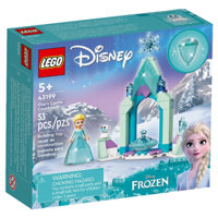 [HAPPY BRICKS] LEGO DISNEY 43199 - SÂN TRONG LÂU ĐÀI CỦA ELSA - ELSA’S CASTLE COURTYARD