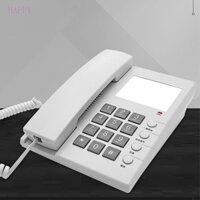 Happy Có Dây Điện Thoại Cố Định Nút Lớn Phòng Khách sạn Treo Tường Bàn Điện Thoại Đơn Giản
