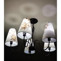 Happy Design BỘ CHAO ĐÈN VẢI, PVC TẢN SÁNG, ĐUÔI ĐÈN E27, CHO ĐÈN CHÙM PHÒNG KHÁCH, PHÒNG ĂN, NHÀ HÀNG, KHÁCH SẠN