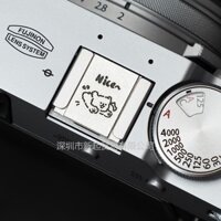 Happy Dog Camera Hot Shoe Boot Cover cho Fuji X-M5 XM5 X100VI X100V XT30 II XT50 cho Nikon ZF ZFC Z8 Z50II Z6III P1100 cho Canon R8 R100 R50 R5II R1