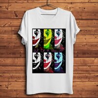 happy face Joaquin Joker pop art funny t shirt men 2019 new white casual homme cool streetwear tshirt