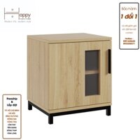 Happy Home Furniture LOUIS , Táp đầu giường - chân sắt , 40cm x 35cm x 46cm DxRxC, TCM034 - Sồi MDF Tiêu Chuẩn