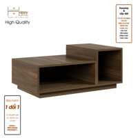 Happy Home Furniture ZANE , Bàn cà phê , 89cm x 54cm x 38cm  DxRxC, BAN049 - Vân Gỗ Đậm MDF Chống Ẩm