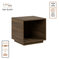 Happy Home Furniture ZANE , Bàn SOFA , 50cm x 45cm x 46cm  DxRxC, BAN050 - Vân Gỗ Đậm MDF Chống Ẩm