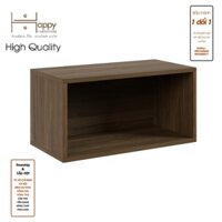 Happy Home Furniture ZANE , Kệ trang trí ,60cm x 30cm x 30cm  DxRxC, KSA040 - Vân Gỗ Đậm MDF Chống Ẩm