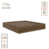 Happy Home Furniture ZANE, Giường ngủ, GNG089, GNG090, GNG091, GNG092 - Vân Gỗ Đậm MDF Tiêu Chuẩn - 1m2 x 2m