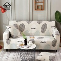 HAPPY HOMLIV Vỏ Bọc Ghế Sofa Bằng Da Co Giãn Đa Năng