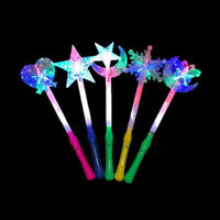 Happy Star Glow Stick Concert Glow Stick Đạo cụ Hỗ trợ Stick Hiệu suất sự kiện Cổ vũ Đồ chơi trẻ em Cuộc họp thường niên