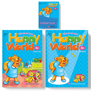 Happy World - Tiếng Anh Cho Trẻ Em (Bộ 4b)
