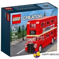 [HAPPY•BRICKS] LEGO CREATOR - 40220 - LONDON BUS MINI - XE BUÝT HAI TẦNG MINI