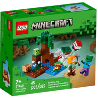 [HAPPY•BRICKS] LEGO Minecraft - 21240 - CUỘC PHIÊU LƯU ĐẦM LẦY