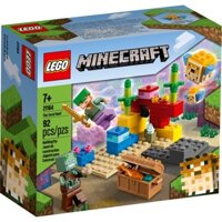 [HAPPY•BRICKS] LEGO MINECRAFT - 21164 - THE CORAL REEF - RẠN SAN HÔ