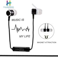 happydealsALLOYSEED SM815 Wireless bluetooth In-Ear Sports Headphone - (black)
