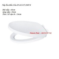[Happyhomehn11] [CHÍNH HÃNG] Nắp Bồn Cầu đóng êm INAX CF500VS, dùng cho C504/AC959/AC700/AC969/991/AC22/ac710
