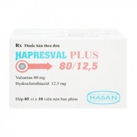 Hapresval Plus 80mg/12.5mg Hasan 5 vỉ x 10 viên