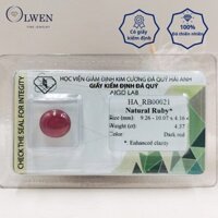 HA_RB00021 - Đá Ruby Sao Tự Nhiên - 4.37ct