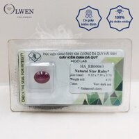 HA_RB00063 - Đá Ruby Sao Tự Nhiên - 4.33ct