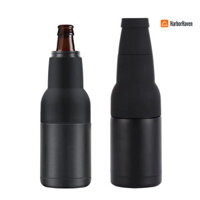 Harborhaven 12 Oz Chai Bia Inox Cách Nhiệt Chân Không Hai Tường Mỏng Có Thể Làm Mát Giữ Đồ Uống Lạnh Lên Đến 6 Giờ Dụng Cụ Mở Bia Cho Nam Nữ