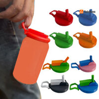 Harborhaven 4 Ống Hút Soda Có Thể Nắp Không Chứa BPA Cho Soda Bia Nước ép Lon Ngăn Ngừa Tràn Nắp Ống Hút Có Thể Tái Sử Dụng Có Thể Đánh Dấu Phụ Kiện