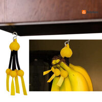 Harborhaven Chuối Móc Có Thể Gập Lại Móc Treo Dưới Tủ Bền Chống Rỉ Chuối Giữ Cho Chuối Tươi Nhà Bếp Tổ Chức