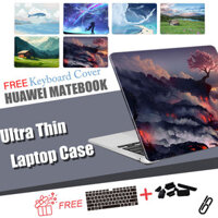 Hard Shell Case for Huawei MateBook D14 D15 13 14 Honor MagicBook 14 15 Pro 16.1 MateBook X Pro 13.9 2019 X 2020 Lightweight Stylish Laptop Cover JW1O