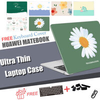 Hard Transparent Laptop Case for HUAWEI MateBook X Pro 13.9 MateBook 13 14 D14 D15 X 2020 Honor MagicBook 14 15 Pro 16.1 With Keyboard Cover Dust Plugs BR7D