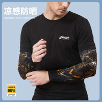 Harley Xe Máy Cánh Tay Hoa Băng Lụa Hình Xăm Tay Áo Hình Xăm Seam Nam Nữ Xe Máy Lái Xe Chống Nắng Tay