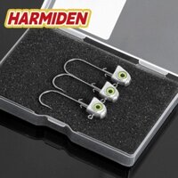 Harmiden 15 Chiếc Móc Mồi Giun Câu Cá, Bạc Cường Độ Cao Swimbait Móc Jig Head, 2025 Kim Loại 3.5g / 5g / 7g / 10g / 14g Mắt Dạ Quang Nước Ngọt Fishhook Câu Cá