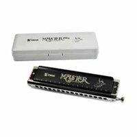 Harmonica Swan Master SW1664 Silver – Kèn Harmonica Chromatic 16 Lỗ