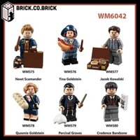 Harry Potter Đồ Chơi Lắp Ráp Minifgure Mô Hình Phù Thủy Phép Thuật WM6042