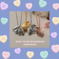 Harry Potter Locket hình Snitch ( dây chuyền đựng ảnh ) ❤️🎊🙆🔮💫
